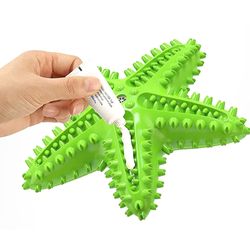 Star Fish Style Dog Teeth Clean Rubber Chew Toys - Assorted Set of 1