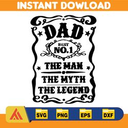 father's day svg, dad svg, best dad, whiskey label, daddy svg, happy fathers day, cut file cricut, silhouette, cameo, ir