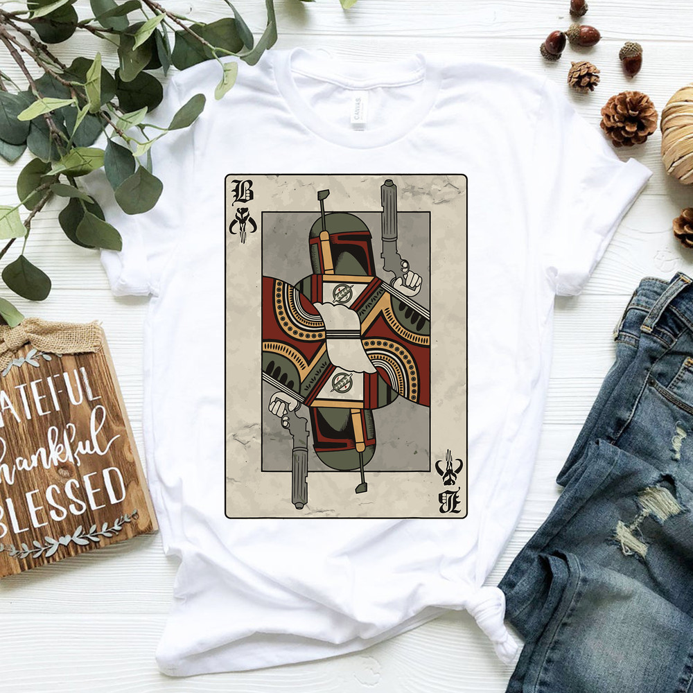 Star Wars Boba Fett Bounty Hunter Playing Card T-Shirt.png