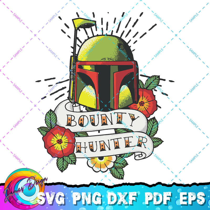Star Wars Boba Fett Bounty Hunter Tattoo Art T-Shirt copy.jpg