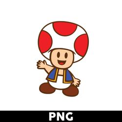 toad png, mario png, super mario png, mario bros png, super mario bros png, mario kart png, mario bros - digital file