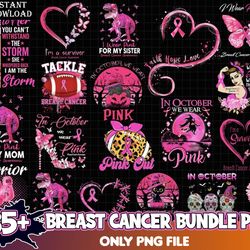 Breast Cancer PNG Bundle, Cancer Png, Cancer Awareness, Instant Download, Retro Png ,Breast Cancer Shirt, cut files