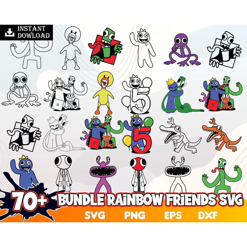 Bundle Rainbow friends SVG 5.99.jpg