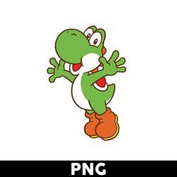 yoshi png, mario png, super mario png, mario bros png, super mario bros png, mario kart png - digital file