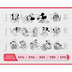 Baby Mouse SVG, clipart, digital file