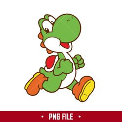 mario yoshi png, mario characters png, super mario png, cartoon png digital file