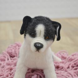 realistic toy puppy. janet.