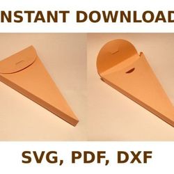 slice box template, box template svg, svg files, svg, cricut