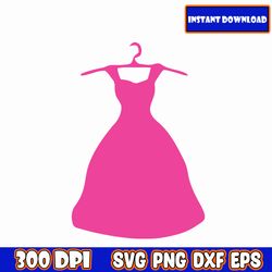 barbie svg file for cricut , layered svg files, ,clipart files, instant download