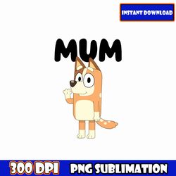 cute blue dog family tree png bundle, family matching shirts png, blue dog , birthday kid shirt png, blue dad mom