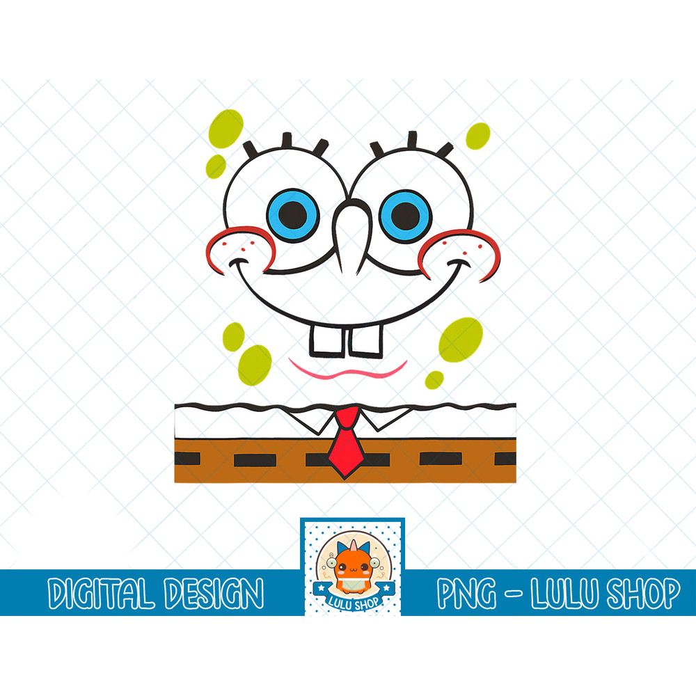 Spongebob Squarepants Large Face T-Shirt T-Shirt copy.jpg