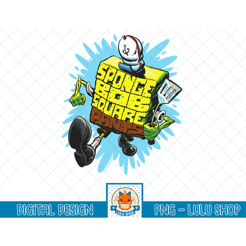 SpongeBob SquarePants Letter Spongebob T-Shirt copy.jpg