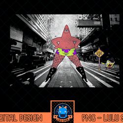 spongebob squarepants patrick fishnets stance poster t-shirt.png