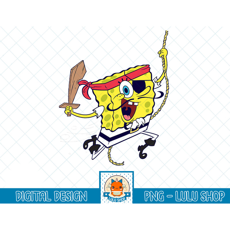 Spongebob SquarePants Pirate T-shirt copy.jpg