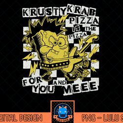 spongebob squarepants punk bob krusty krab pizza t-shirt.png