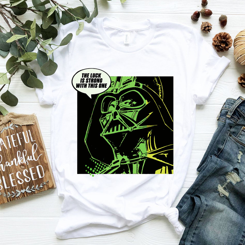 Star Wars Darth Vader Luck St. Patrick's Day T-Shirt.png