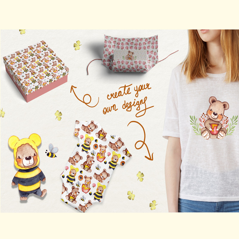 Honey Bears Watercolor Collection_ 2.jpg
