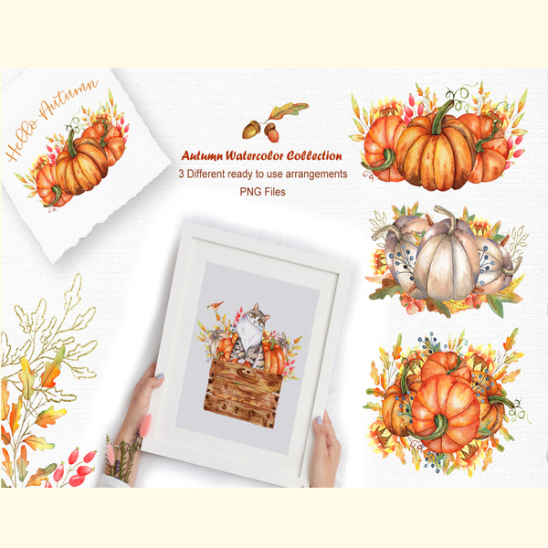Watercolor Autumn Cat Collection_ 4.jpg