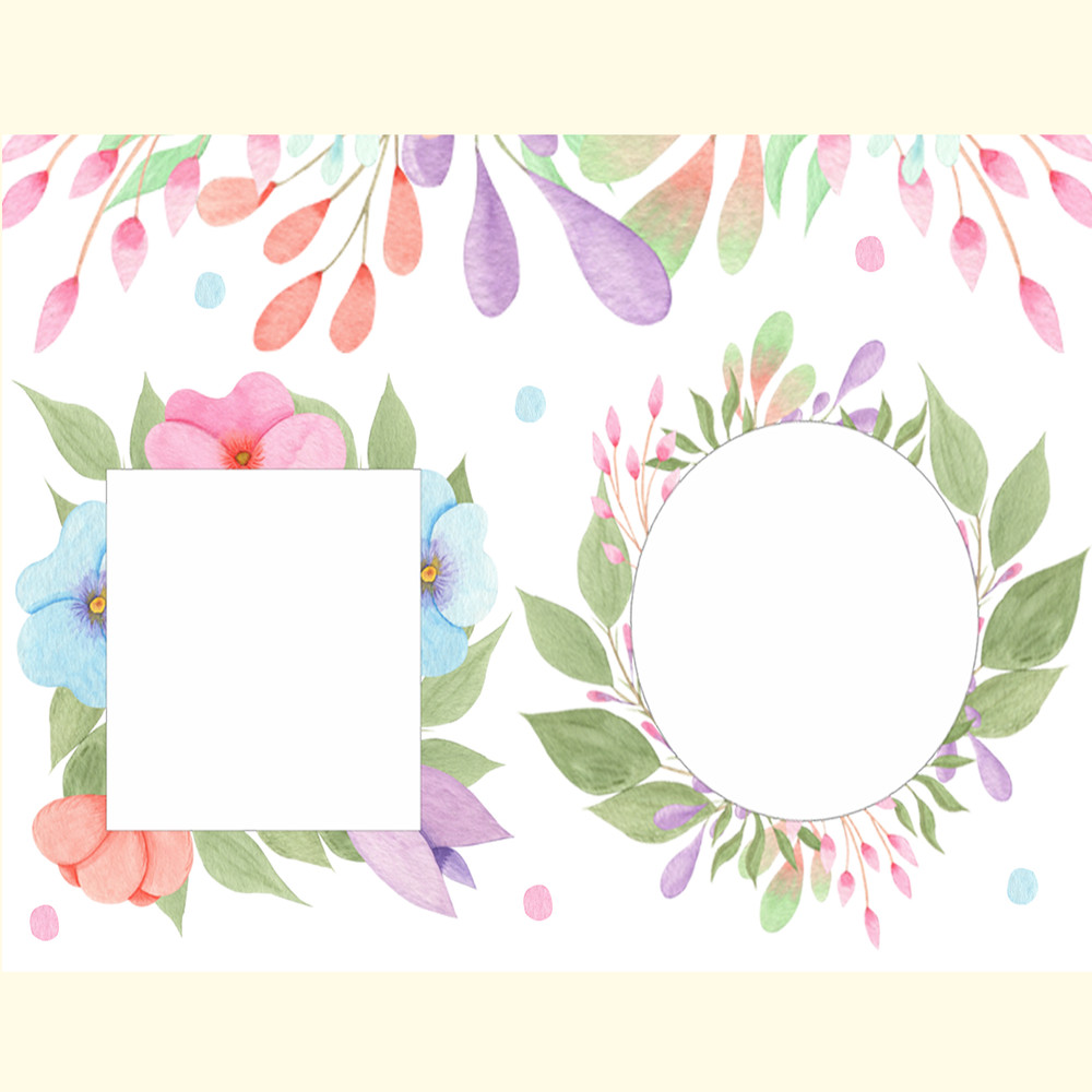 Watercolor Flowers and Leaves_ 0.jpg