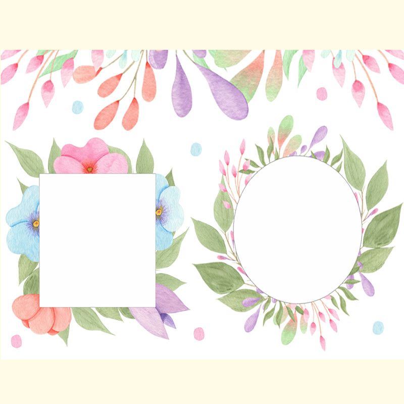 Watercolor Flowers and Leaves_ 0.jpg