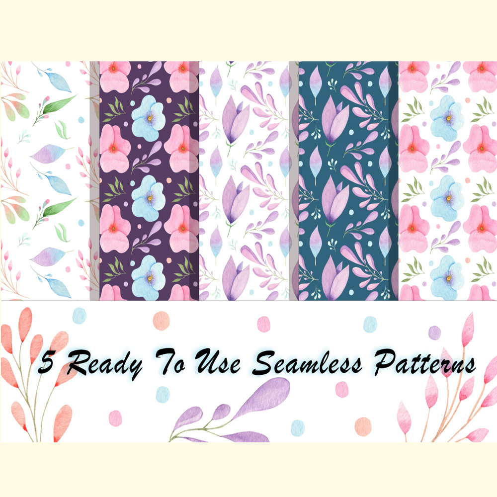 Watercolor Flowers and Leaves_ 3.jpg