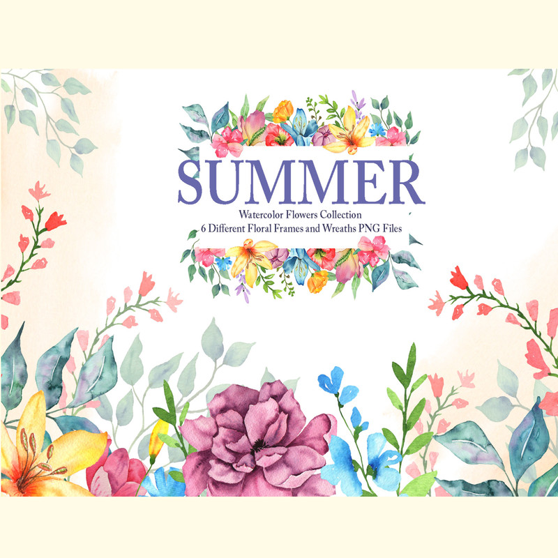 Watercolor Summer Flowers Collection_ 2.jpg