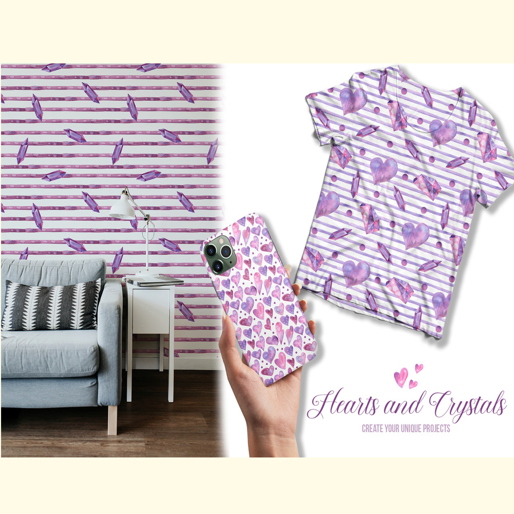 Watercolor Valentine's Day Pattern SET_ 3.jpg