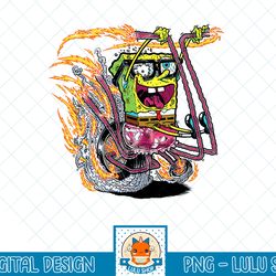 spongebob squarepants spongebob comic bike t-shirt.png