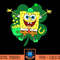 SpongeBob SquarePants St. Patrick's Day Four Leaf Clover T-Shirt copy.jpg