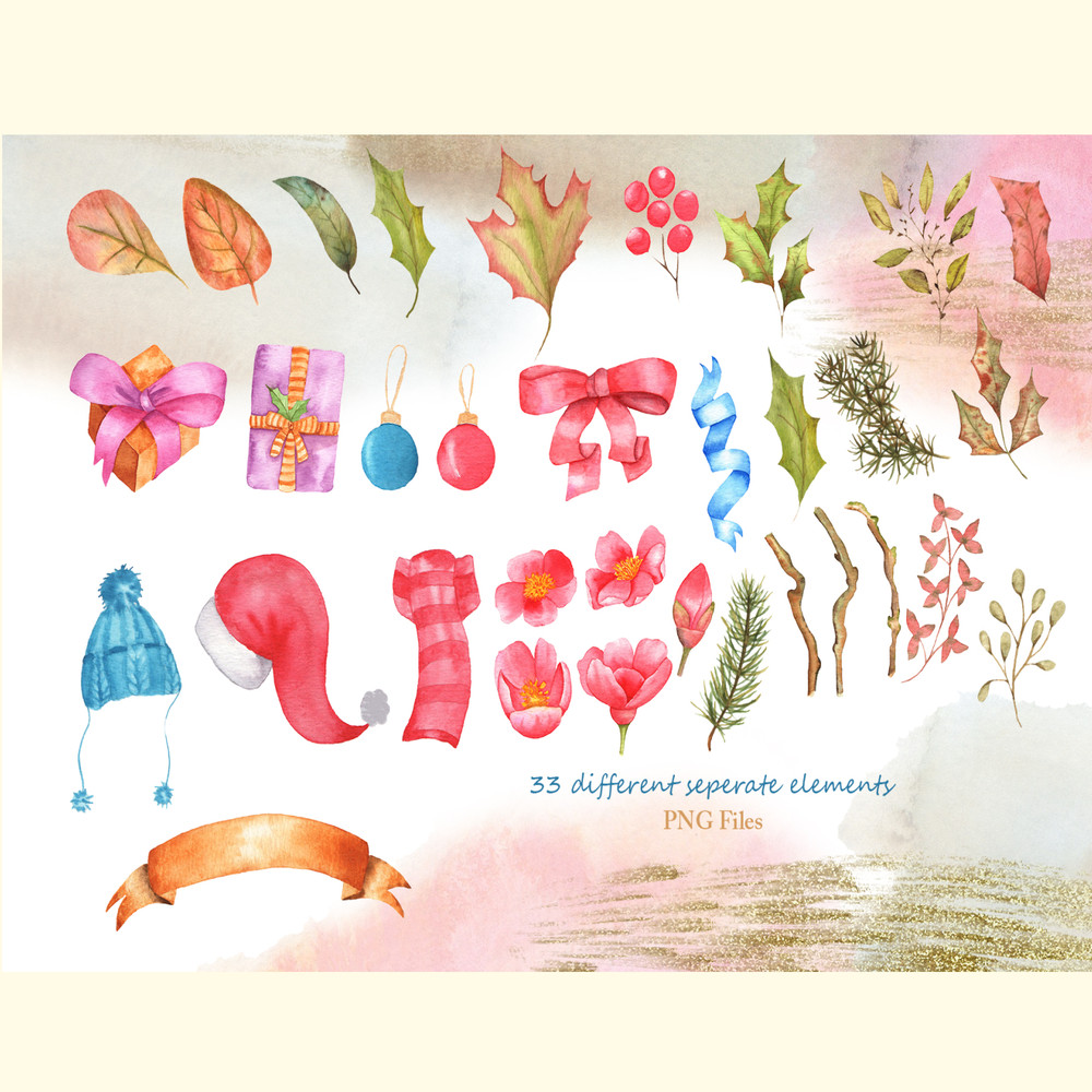 Winter Friends Watercolor Collection_ 3.jpg