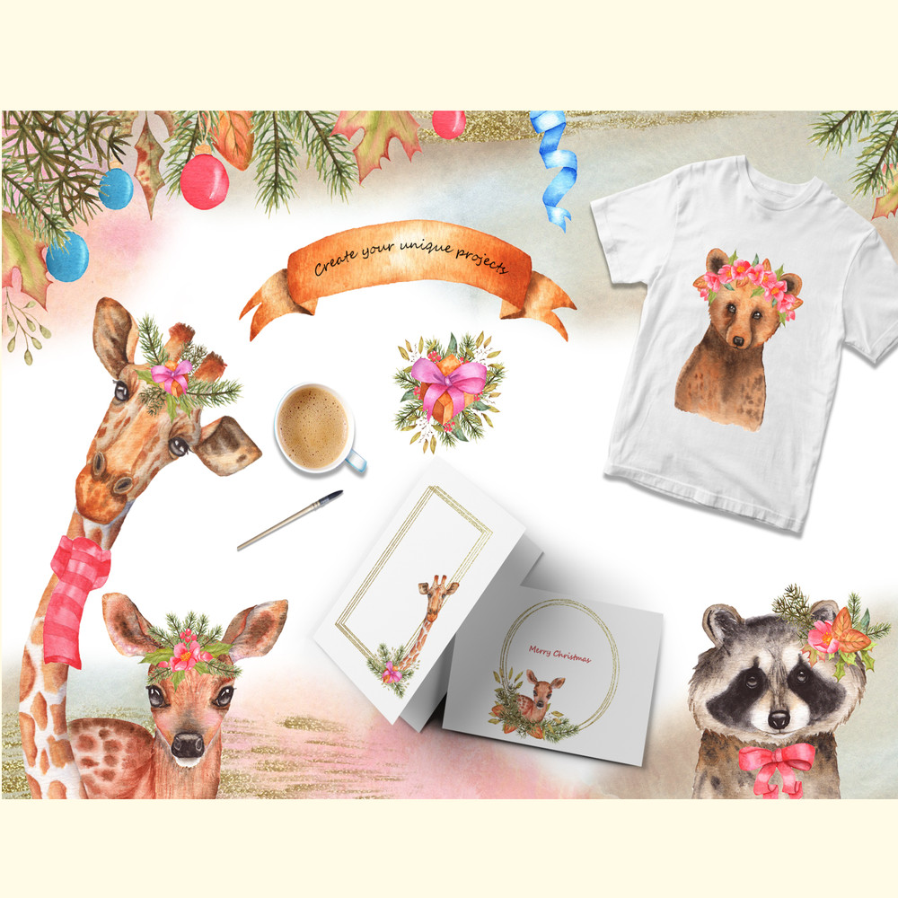 Winter Friends Watercolor Collection_ 7.jpg