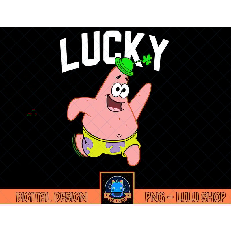 SpongeBob SquarePants St. Patrick's Day Lucky T-Shirt copy.jpg