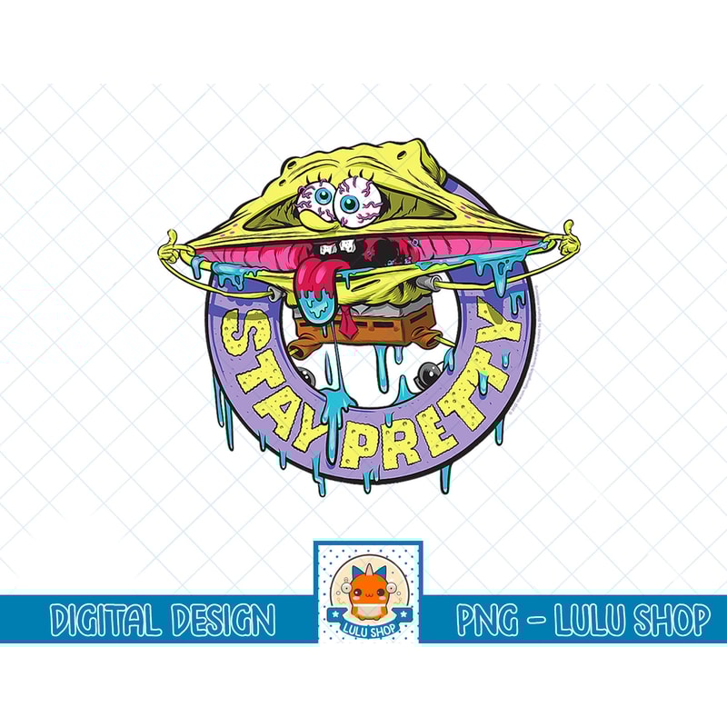 SpongeBob SquarePants Stay Pretty T-Shirt copy.jpg