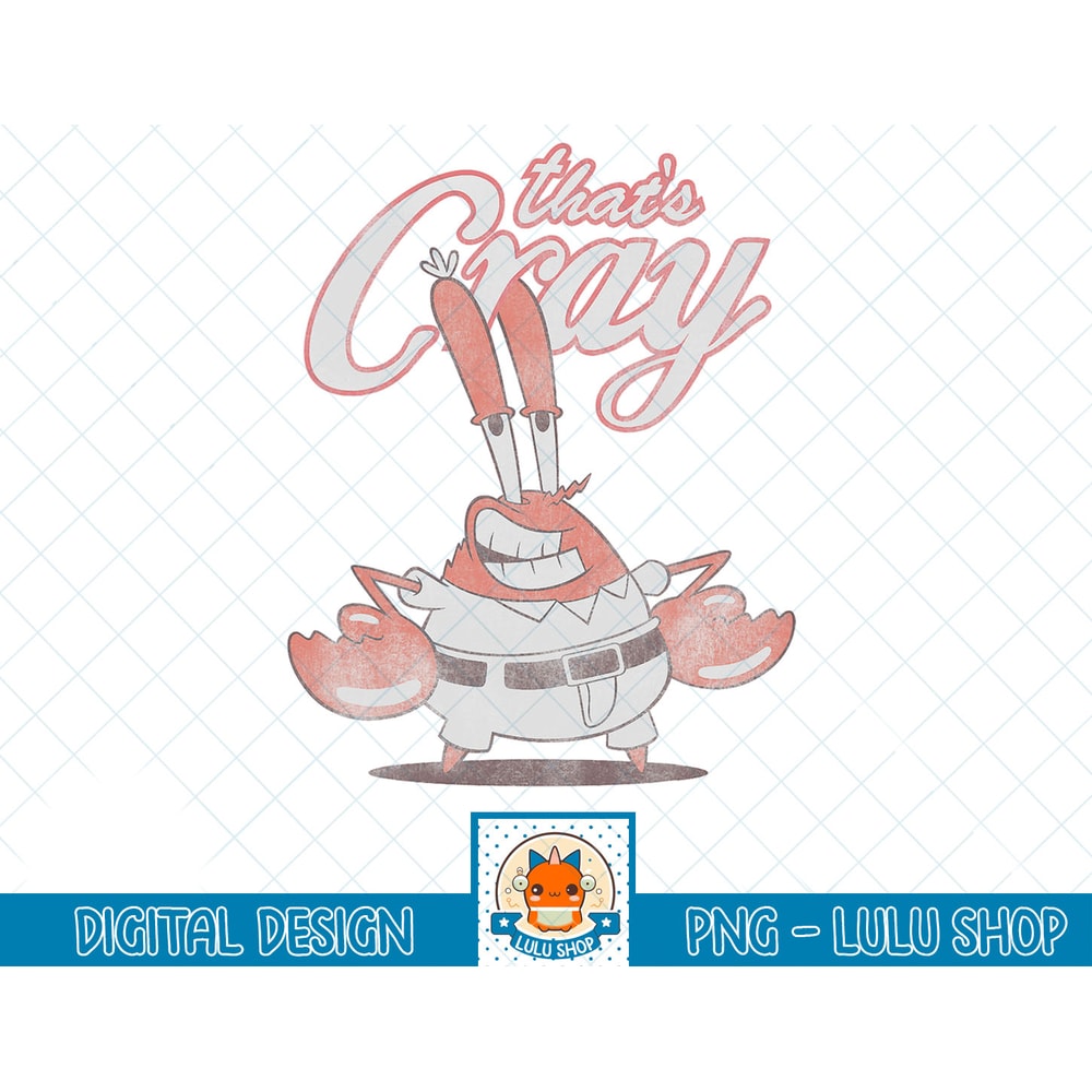 Spongebob SquarePants That's Cray Mr. Crabs T-Shirt copy.jpg