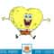 SpongeBob SquarePants Valentine's Day Heart Shaped Sponge T-Shirt copy.jpg