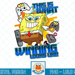 spongebob squarepants what winning looks like t-shirt.png