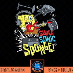 spongebob super sonic sponge! t-shirt.png