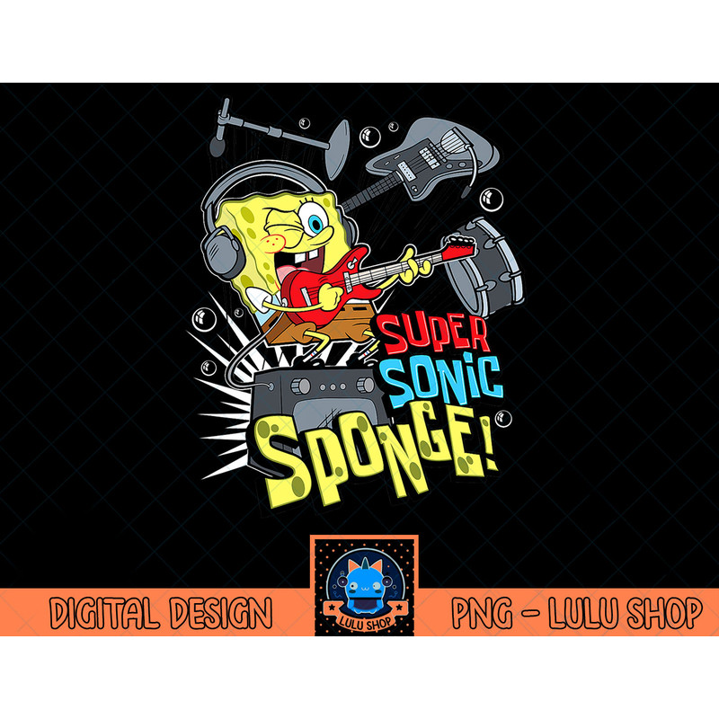 Spongebob Super Sonic Sponge! T-Shirt copy.jpg