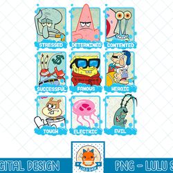 the look of spongebob characters t-shirt.png