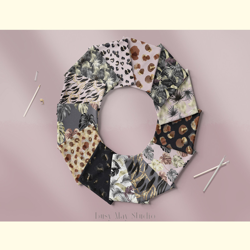 Animal Print Tropical Patterns Gold PNG_ 0.jpg