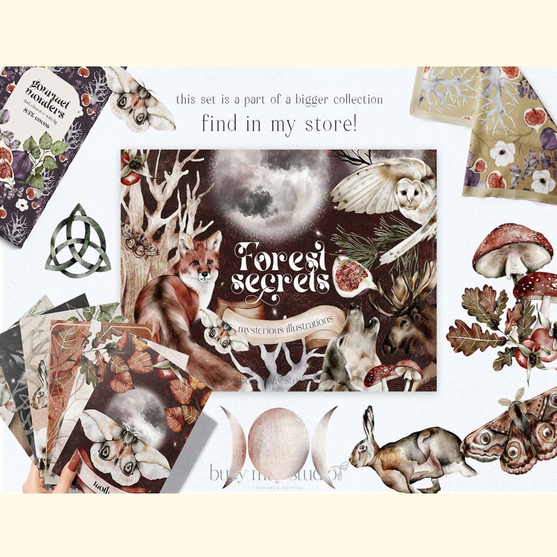 Autumn Forest Compositions Animals PNG_ 0.jpg