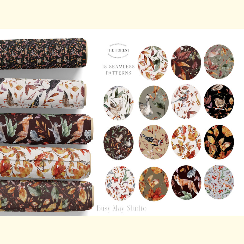 Autumn Watercolor Seamless Patterns JPEG_ 1.jpg