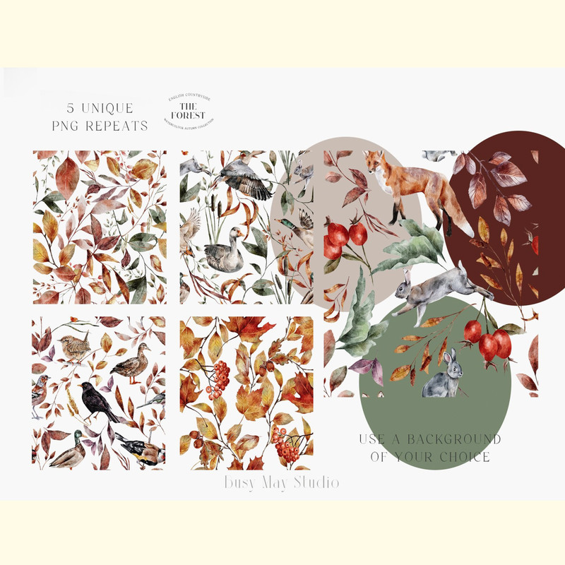 Autumn Watercolor Seamless Patterns JPEG_ 2.jpg