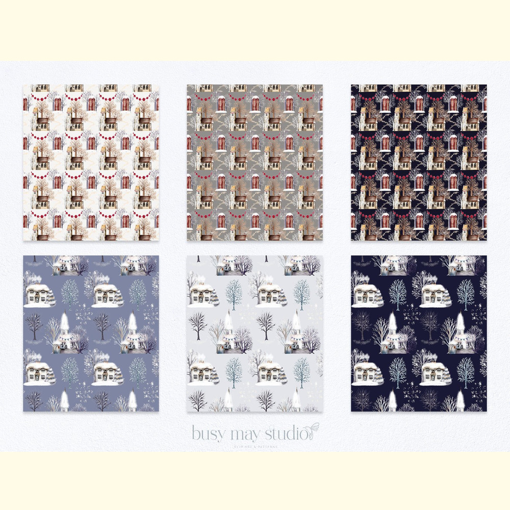 Christmas Digital Paper Pack Festive Png_ 1.jpg