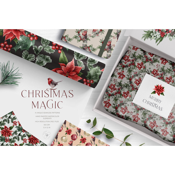 Christmas Magic Digital Paper Pack.jpeg