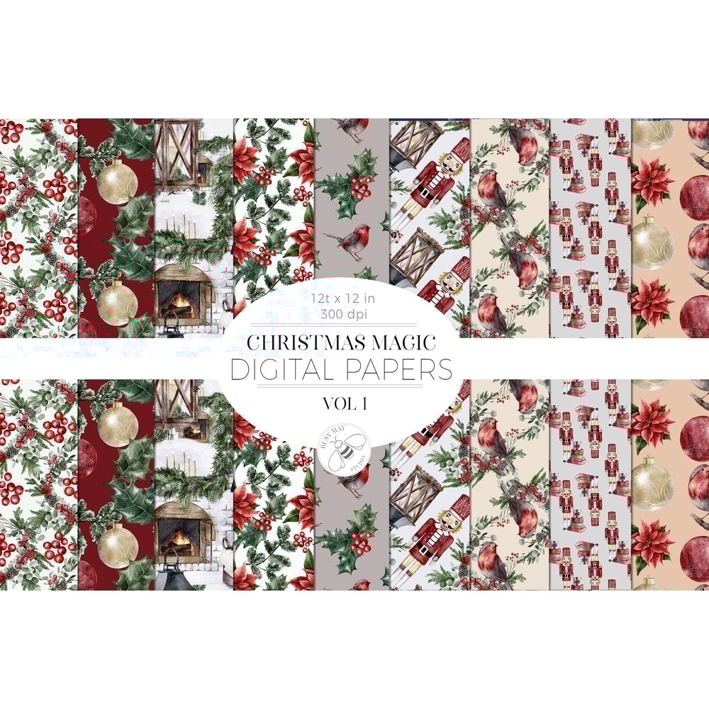 Christmas Magic Digital Paper Pack_ 0.jpeg