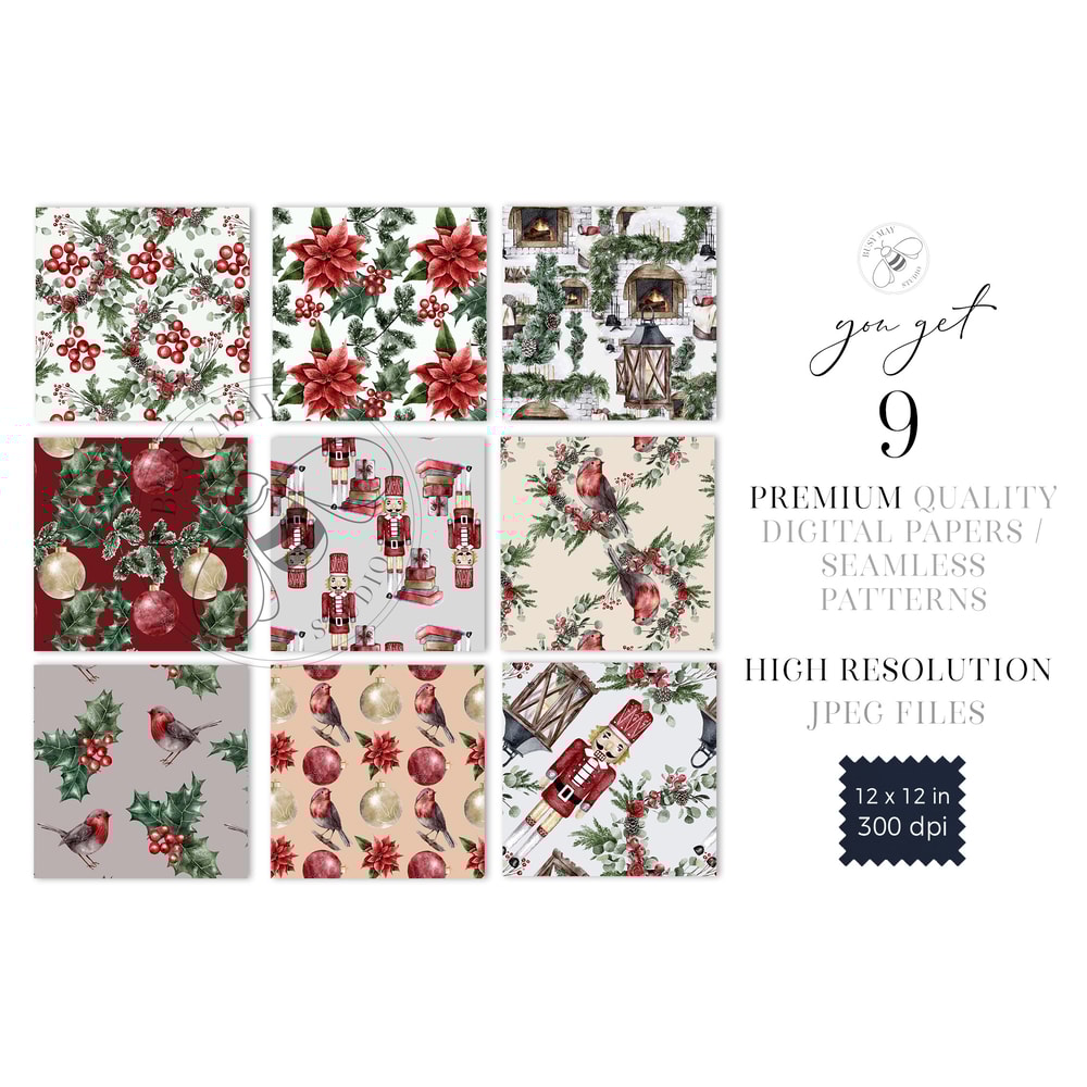 Christmas Magic Digital Paper Pack_ 3.jpeg