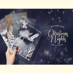 Christmas Nights Winter Cards
