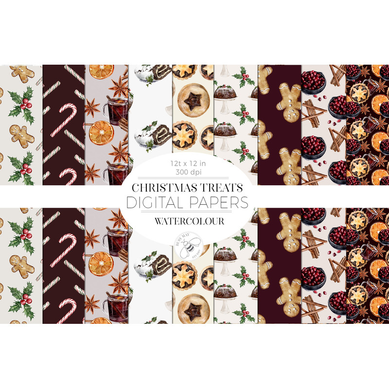 Christmas Treats Digital Paper Pattern_ 0.jpeg
