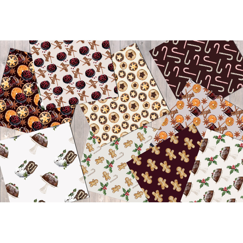 Christmas Treats Digital Paper Pattern_ 1.jpeg